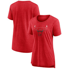 NBA Chicago Bulls Women's Gradient Logo Tri-Blend T-Shirt sale