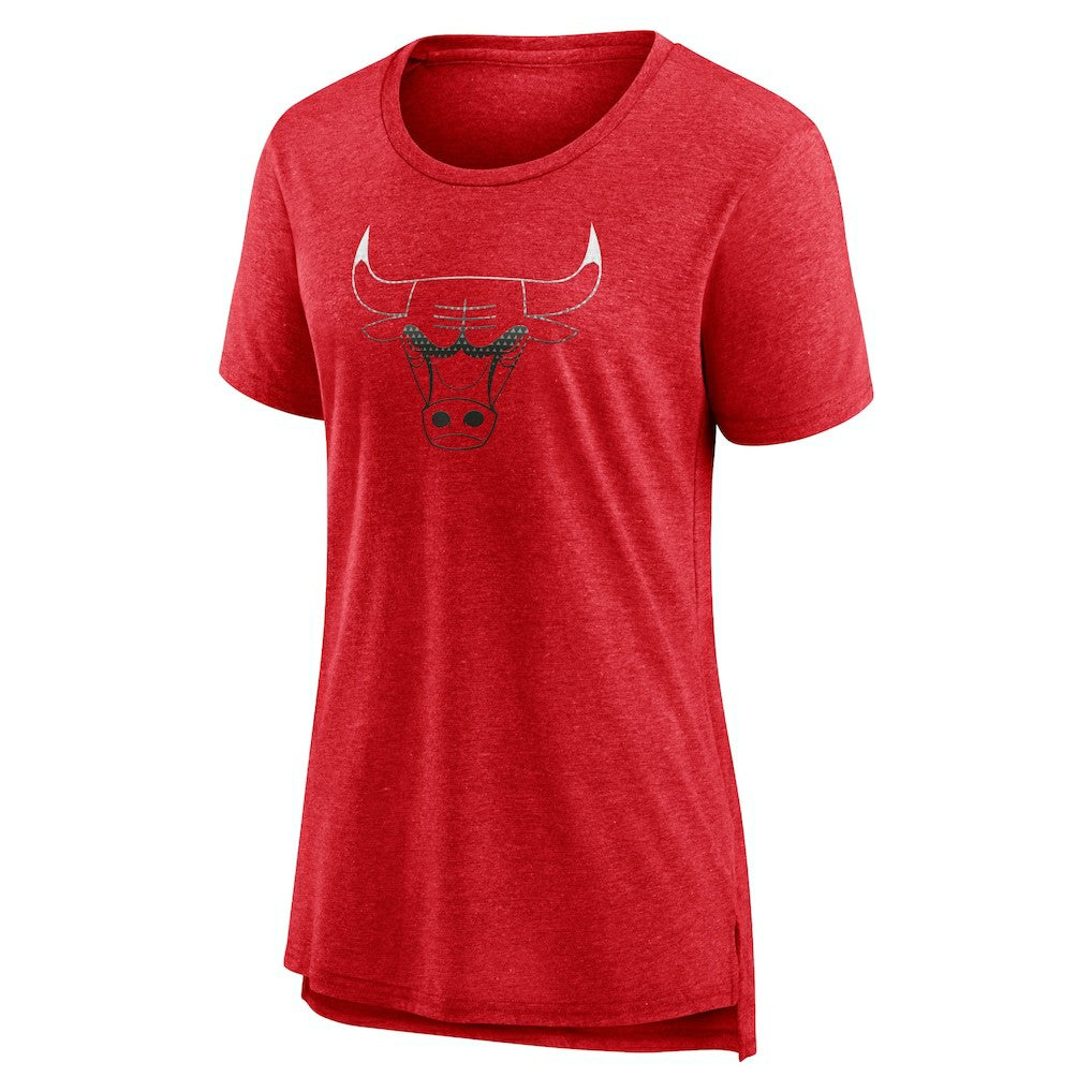 NBA Chicago Bulls Women's Gradient Logo Tri-Blend T-Shirt sale