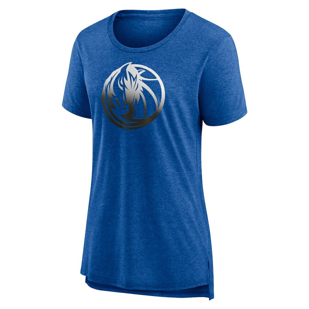 NBA Dallas Mavericks Women's Gradient Logo Tri-Blend T-Shirt sale