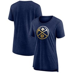 NBA Denver Nuggets Women's Gradient Logo Tri-Blend T-Shirt sale