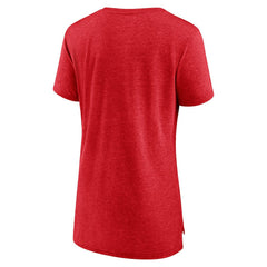 NBA Houston Rockets Women's Gradient Logo Tri-Blend T-Shirt