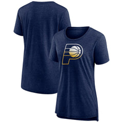 NBA Indiana Pacers Women's Gradient Logo Tri-Blend T-Shirt