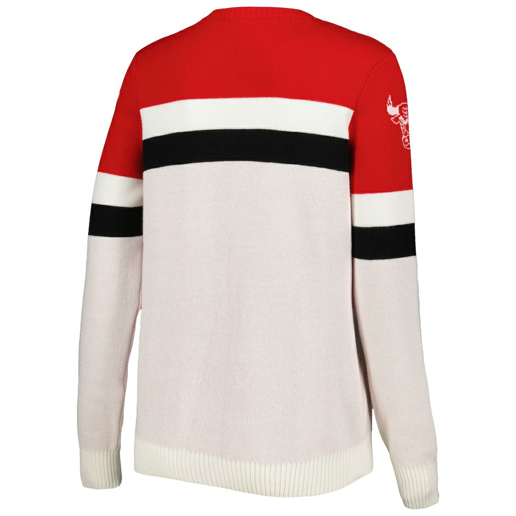 NBA Chicago Bulls Lusso Women's Dominique Pullover Sweater