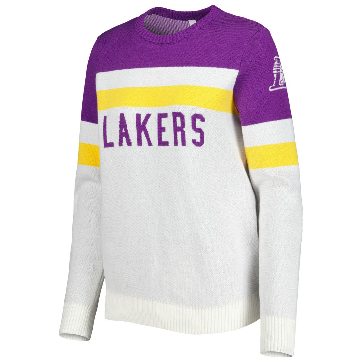 NBA Los Angeles Lakers Lusso Women's Dominique Pullover Sweater