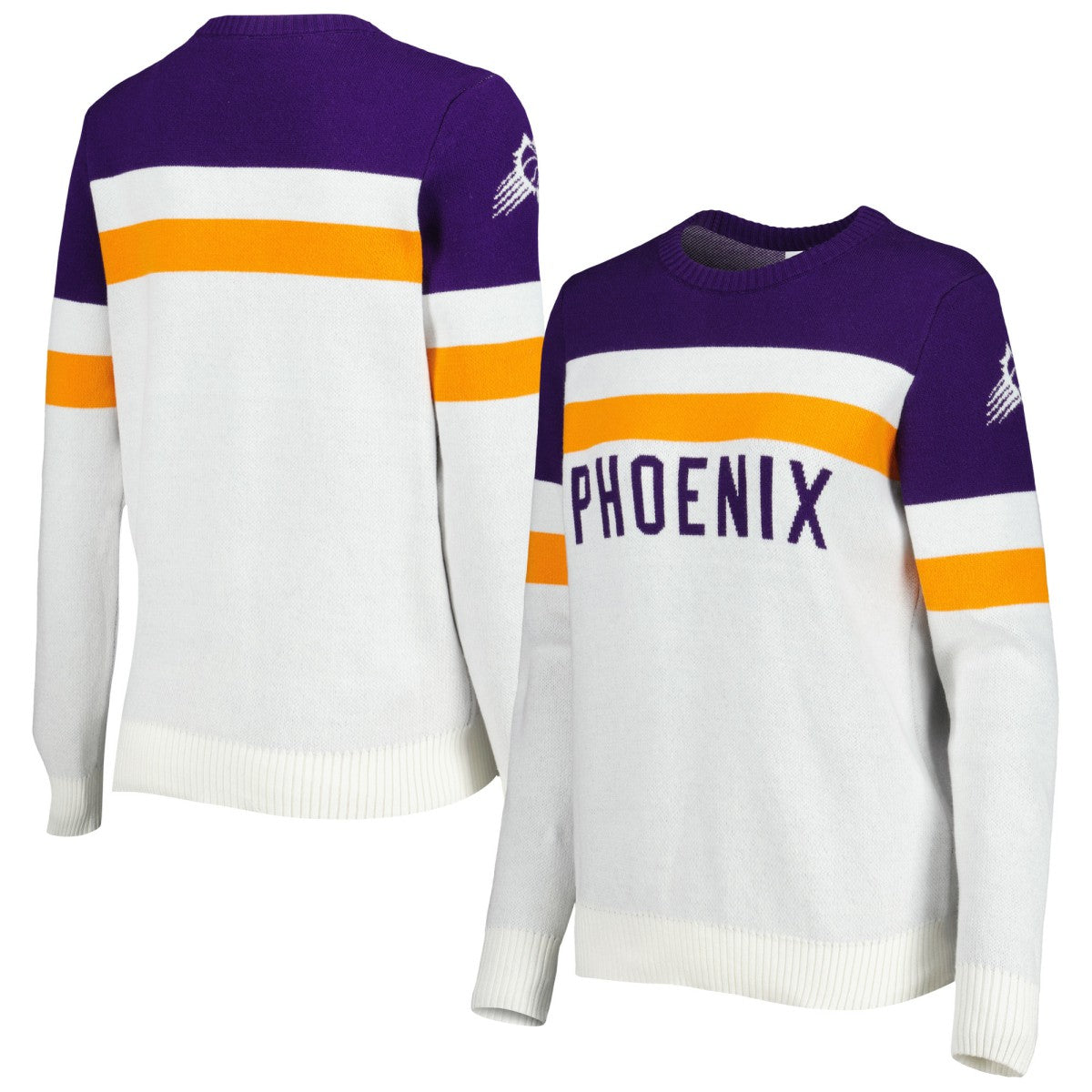 NBA Phoenix Suns Lusso Women's Dominique Pullover Sweater