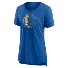 NBA Dallas Mavericks Women's Distressed Logo Tri-Blend T-Shirt sale