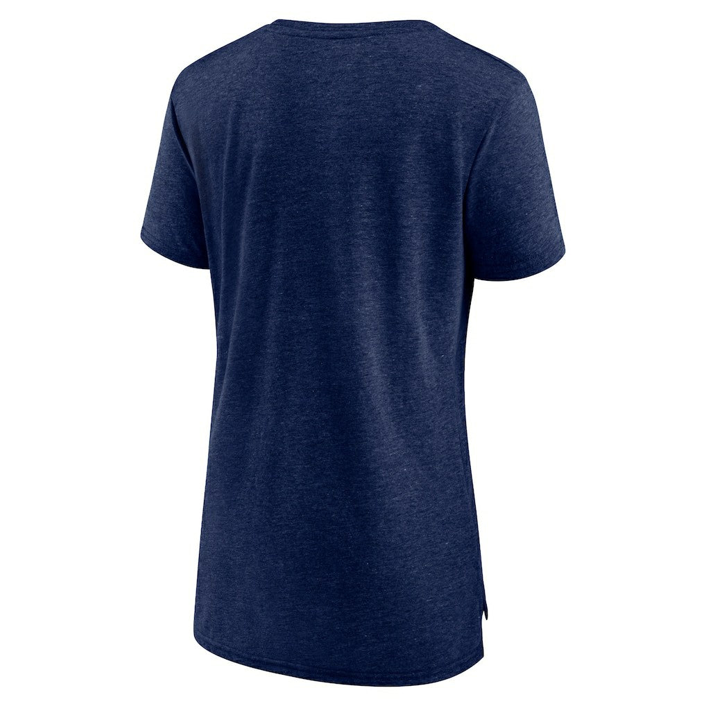 NBA New Orleans Pelicans Women's Distressed Logo Tri-Blend T-Shirt