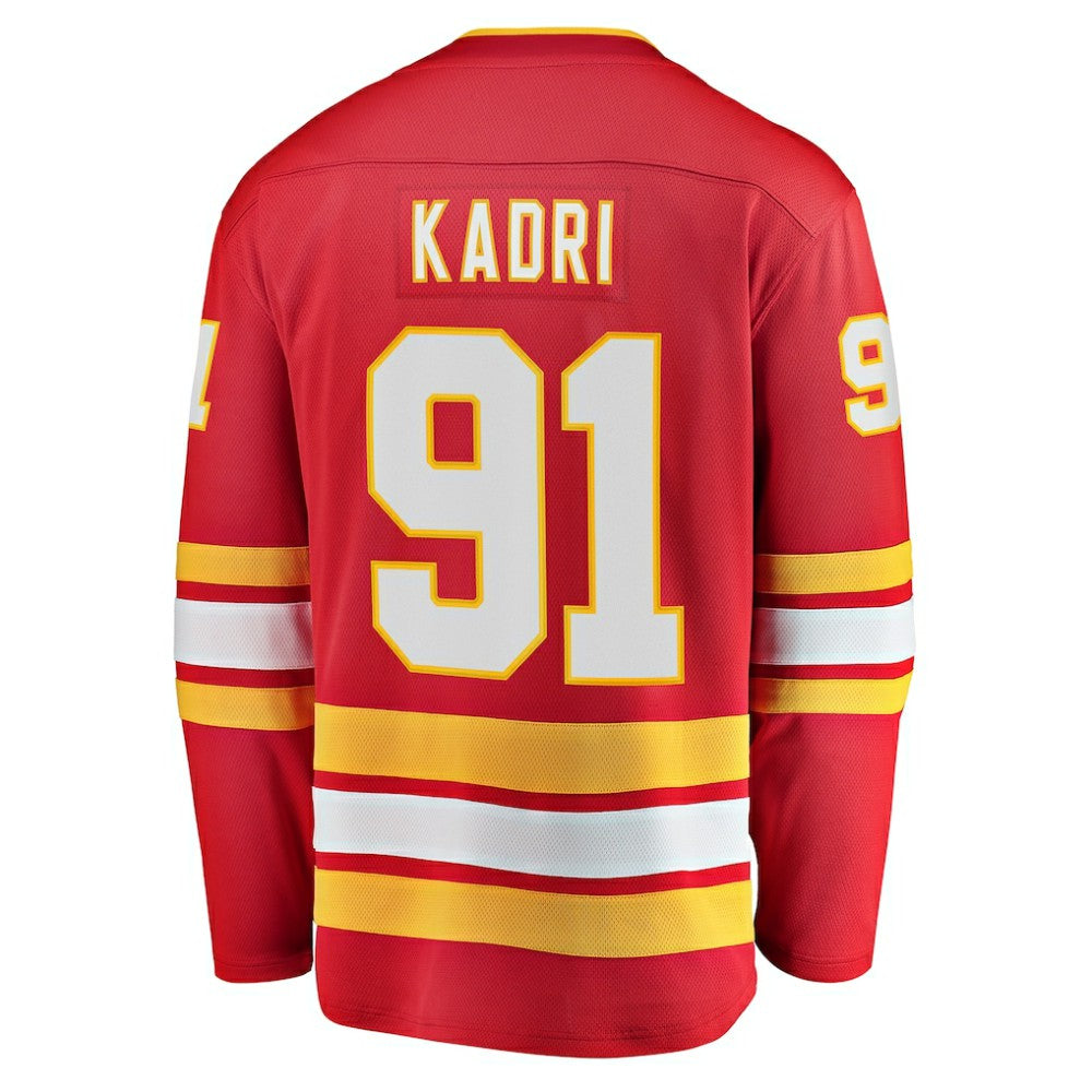 NHL Red Nazem Kadri Calgary Flames Fanatics Home Breakaway Player Jersey