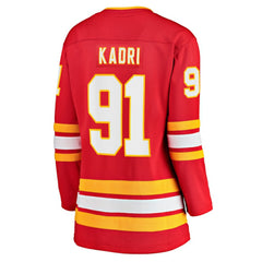 NHL Red Nazem Kadri Calgary Flames Fanatics Women's Home Breakaway Player Jersey