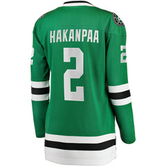 NHL Kelly Green Jani Hakanpaa Dallas Stars Fanatics Women's Home Breakaway Player Jersey