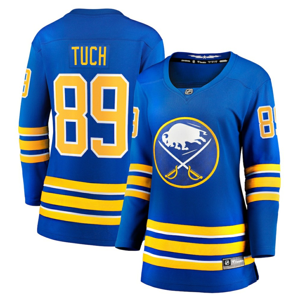 NHL Royal Alex Tuch Buffalo Sabres Fanatics Women's Home Breakaway Player Jersey