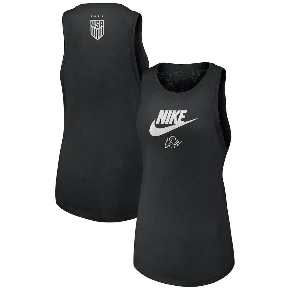 USWNT Women's Futura Tank Top - Nike Black