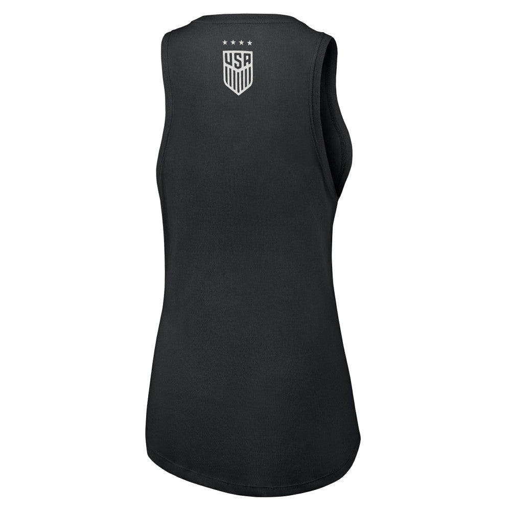 USWNT Women's Futura Performance Tank Top - Nike Black
