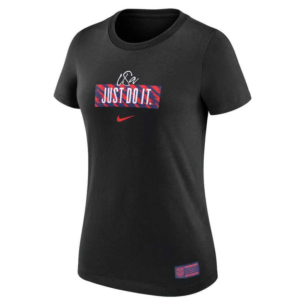 USMNT Women's Verbiage T-Shirt - Nike Black