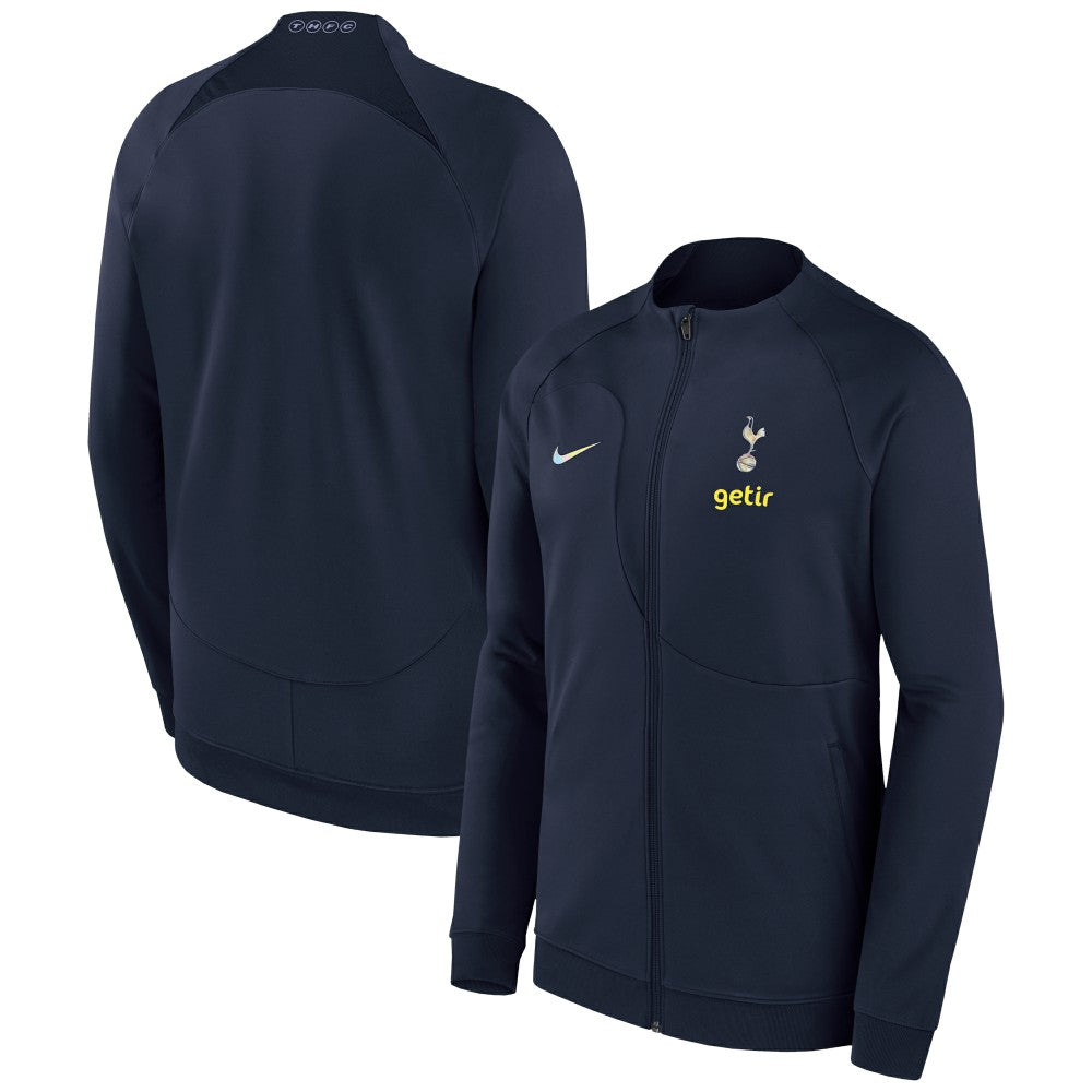 Tottenham Hotspur 2023 Academy Pro Anthem Raglan Performance Full-Zip Jacket - Nike Navy