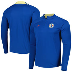 Club America Academy Pro Drill Raglan Quarter-Zip Top - Nike Blue