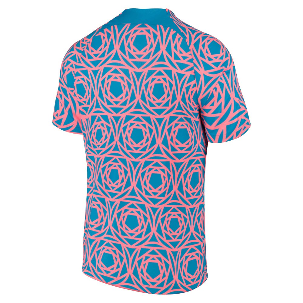 England Women's National Team 2023 Academy Pro Pre-Match Top - Nike Blue
