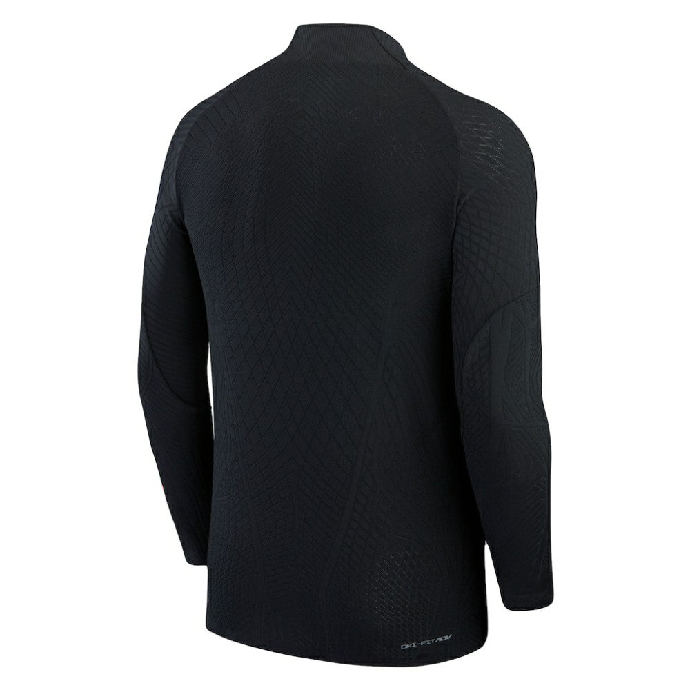 USWNT 2023 Strike Drill Performance Quarter-Zip Long Sleeve Top - Nike Black