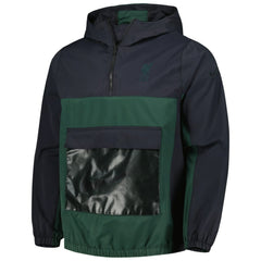 Liverpool Anorak Hoodie Quarter-Zip Jacket - Nike Green