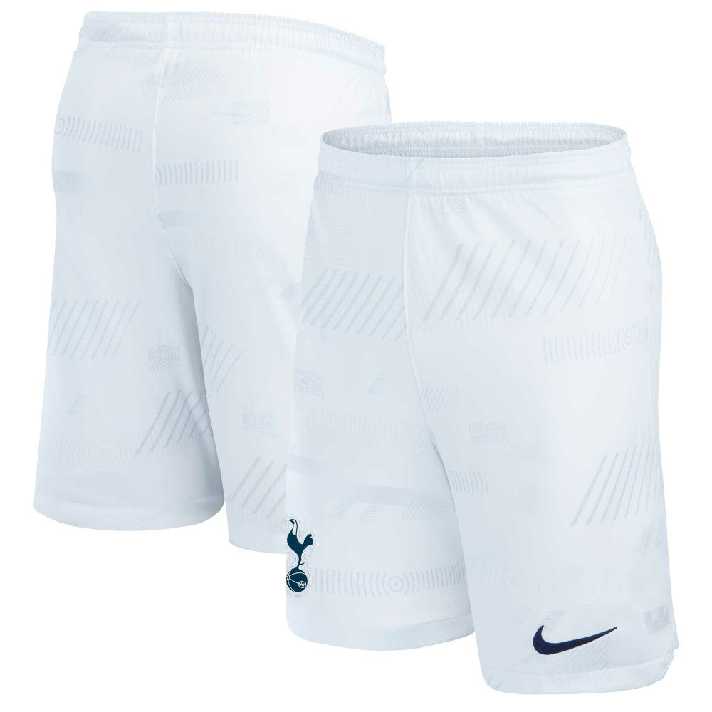 Tottenham Hotspur 2023/24 Home Stadium Replica Slim Fit Shorts - Nike White