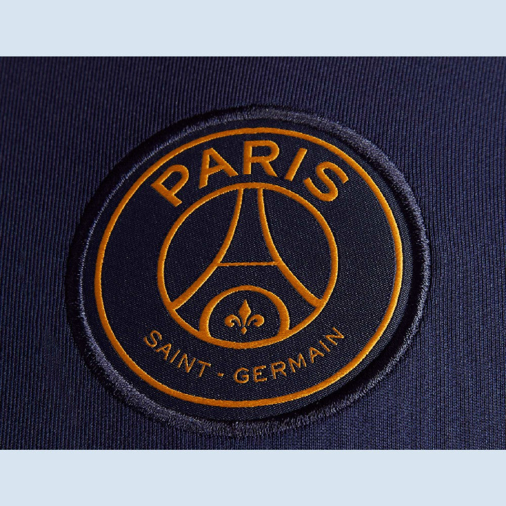 Paris Saint-Germain 2023/24 Strike Drill Performance Raglan Quarter-Zip Long Sleeve Top - Nike Navy
