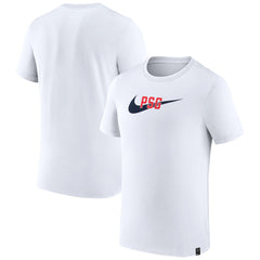 Paris Saint-Germain Swoosh T-Shirt - Nike White