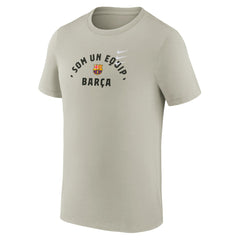 Barcelona Verbiage T-Shirt - Nike Tan