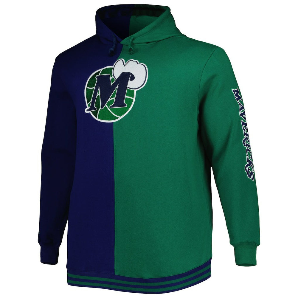 NBA Dallas Mavericks Hardwood Classics Big & Tall Hardwood Classics Split Pullover Hoodie sale
