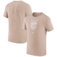 USWNT Youth Crest T-Shirt - Nike Tan