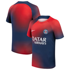 Paris Saint-Germain Youth 2023/24 Pre-Match Performance Top - Nike Navy