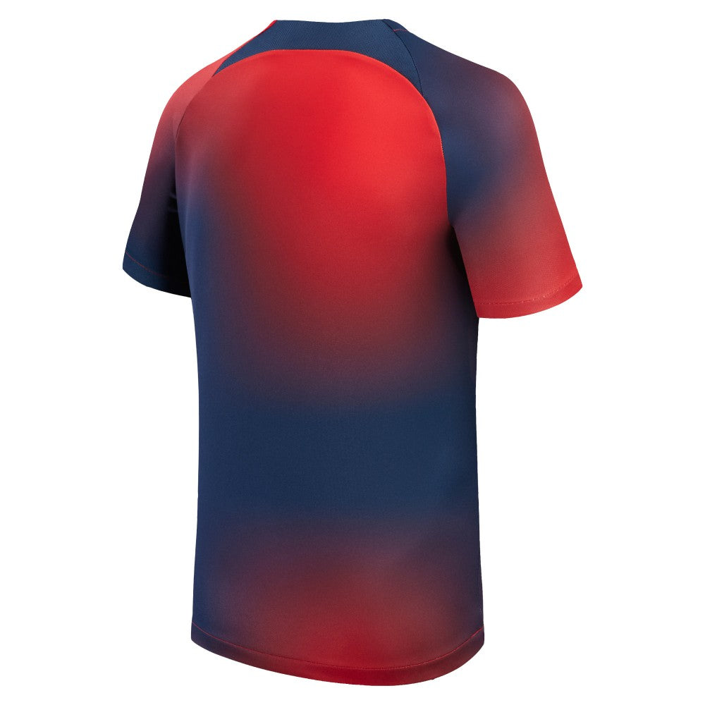 Paris Saint-Germain Youth 2023/24 Pre-Match Performance Top - Nike Navy