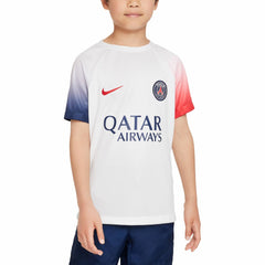 Paris Saint-Germain Youth 2023/24 Academy Pro Performance Pre-Match Top - Nike White