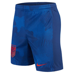 USWNT Youth 2023/24 Away Stadium Performance Shorts - Nike Royal