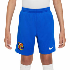 Barcelona Youth 2023/24 Away Stadium Performance Shorts - Nike Royal