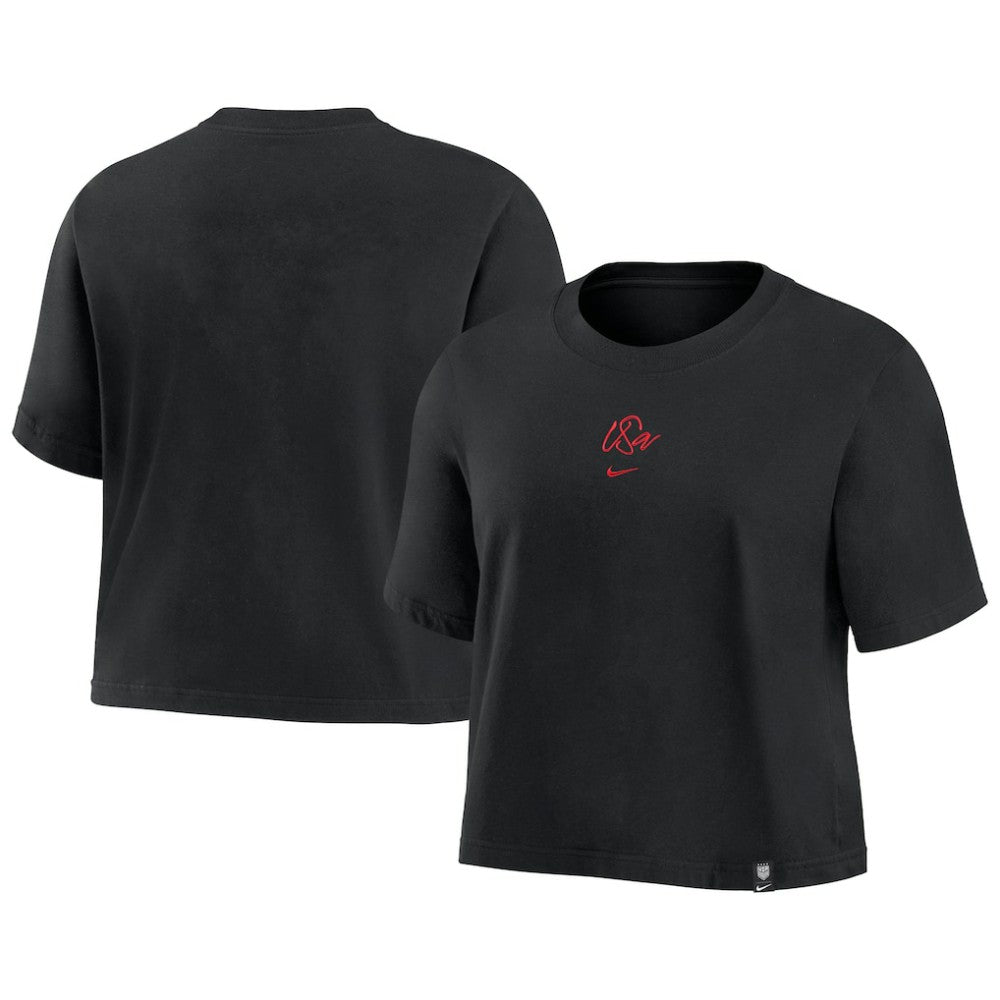 USWNT Women's Fearless T-Shirt - Nike Black