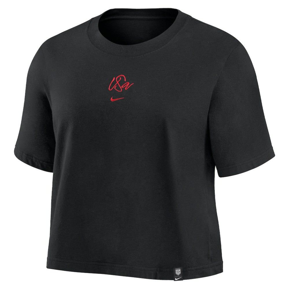 USWNT Women's Fearless T-Shirt - Nike Black