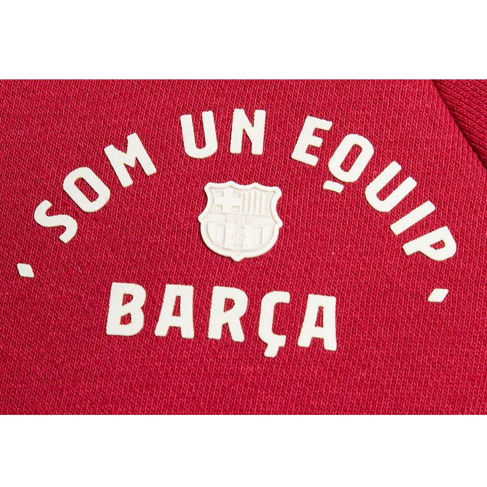 Barcelona Women's Essential Pullover Hoodie - Nike Red