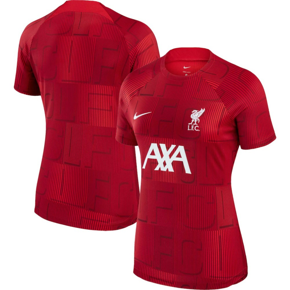 Liverpool Women's 2023 Pre-Match Top - Nike Red