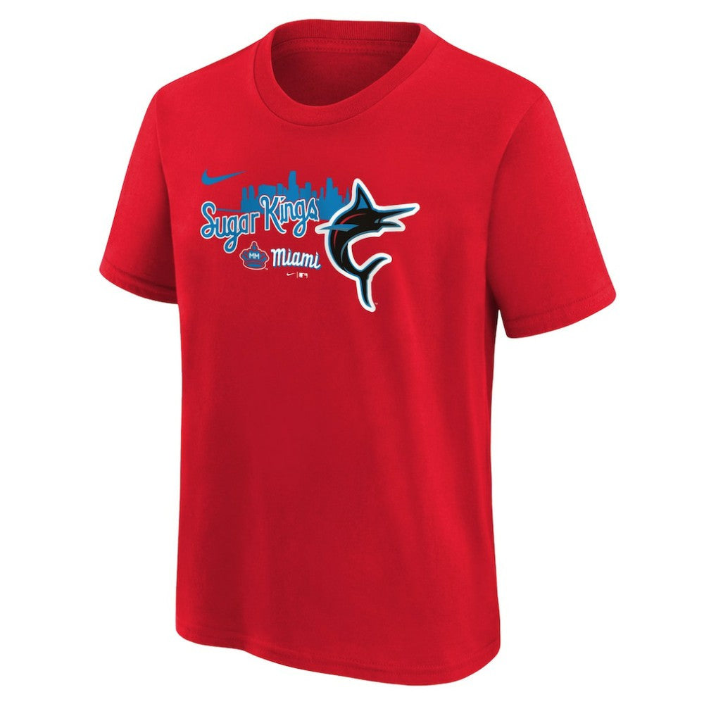 MLB Miami Marlins Nike Youth City Connect Graphic T-Shirt