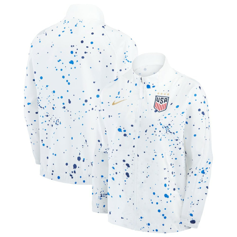 USWNT Women's Team Anthem Performance Full-Zip Jacket - Nike White