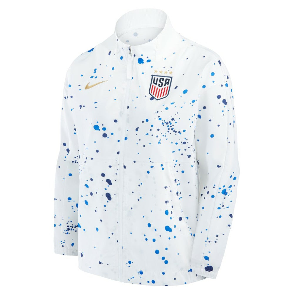 USWNT Women's Team Anthem Performance Full-Zip Jacket - Nike White