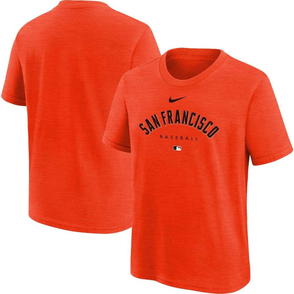 MLB San Francisco Giants Nike Youth Authentic Collection Early Work Tri-Blend T-Shirt