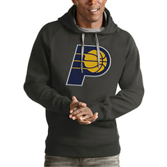 NBA Indiana Pacers Antigua Team Logo Victory Pullover Hoodie