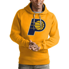 NBA Indiana Pacers Antigua Team Logo Victory Pullover Hoodie