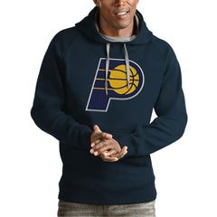 NBA Indiana Pacers Antigua Team Logo Victory Pullover Hoodie