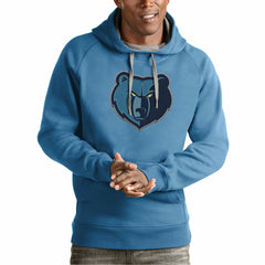 NBA Memphis Grizzlies Antigua Team Logo Victory Pullover Hoodie