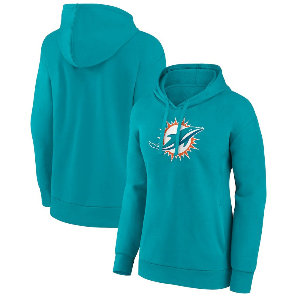 Women's Primary Logo Pullover Hoodie - Miami Dolphins