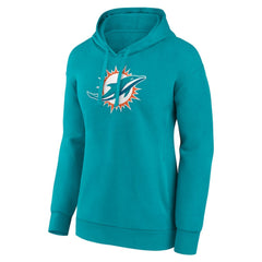 Women's Primary Logo Pullover Hoodie - Miami Dolphins