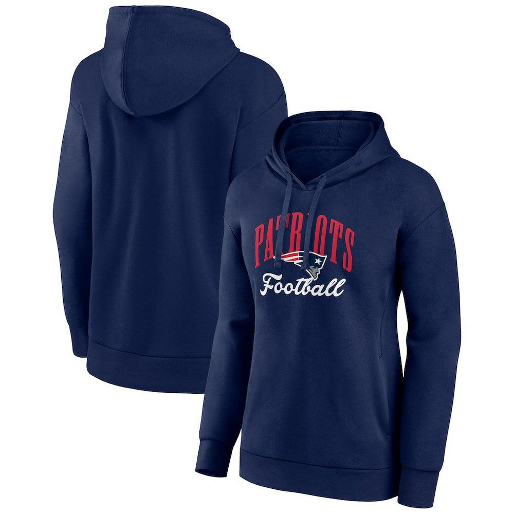 Women's Victory Script Pullover Hoodie - New England Patriots