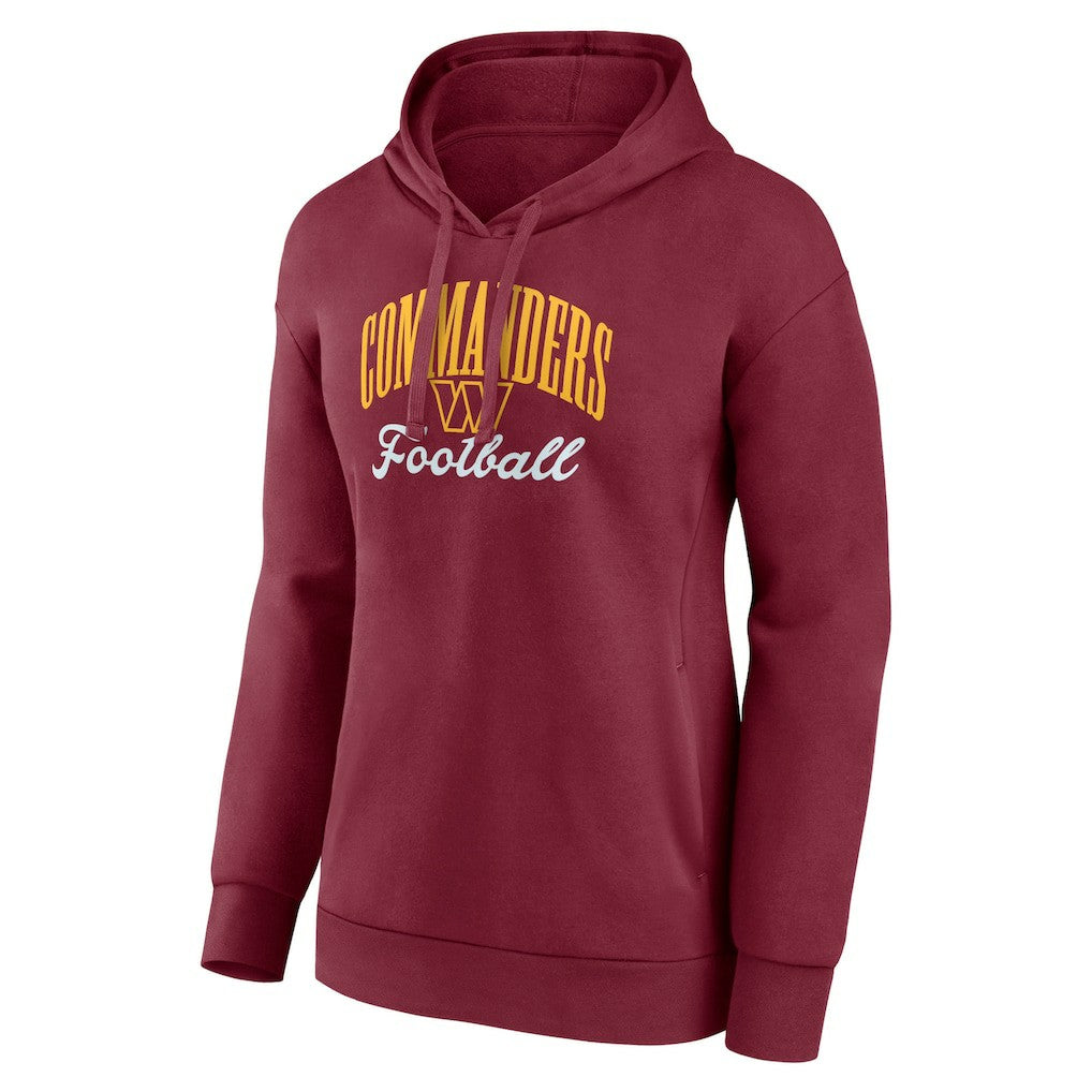 Women's Victory Script Pullover Hoodie - Washington Commanders
